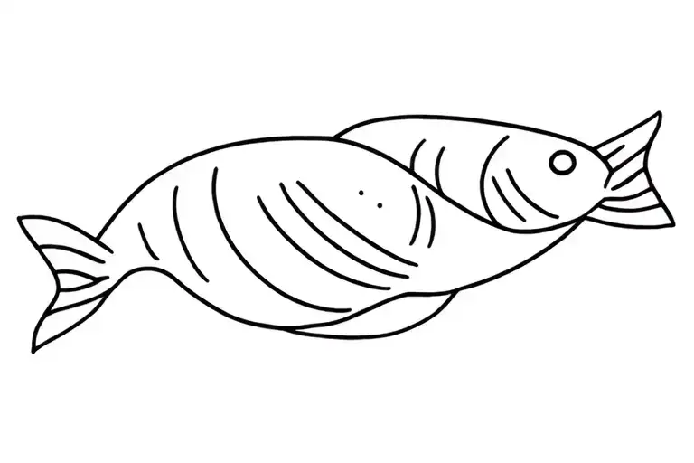 Loaves and Fishes tattoo design idea