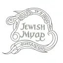Text  "Jewish Rape Meat" tattoo design idea