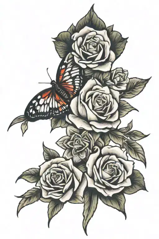 In Memory Of Mom tattoo design idea