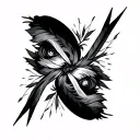 excel bray and fiam ray tattoo design idea