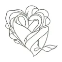 heart slut tattoo design idea