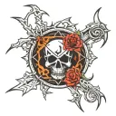 linkin park logo tattoo design idea