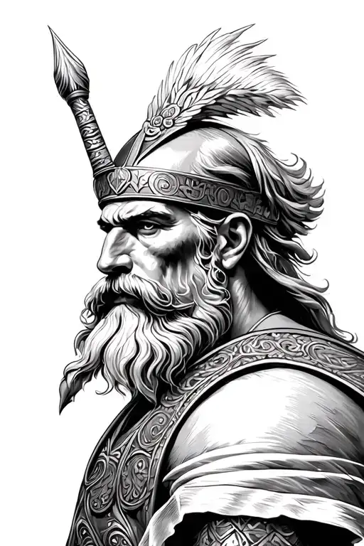 Hannibal Barca tattoo design idea