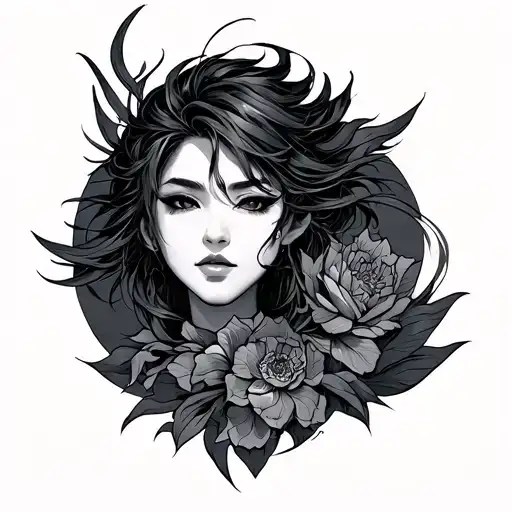 Nanakorobi Yaoki tattoo design idea