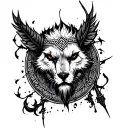 For the forearm, as a reference, use the Tatao from the game Far Cry 3, but the topic of tattoos Scandinavian paganism tattoo design idea