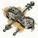 fiddle while Rome burns tattoo design idea