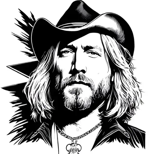 Tom Petty tattoo design idea