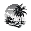 Key West tattoo design idea