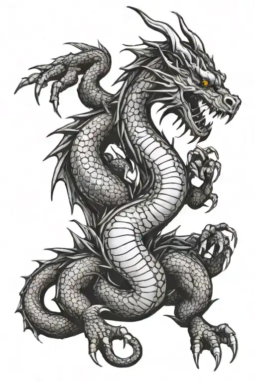 dragon tattoo tattoo design idea