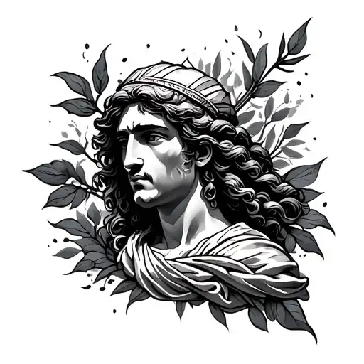 Greek Kairos tattoo design idea