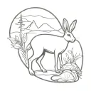 Benbulben, Hare & Shell themed tattoo tattoo design idea