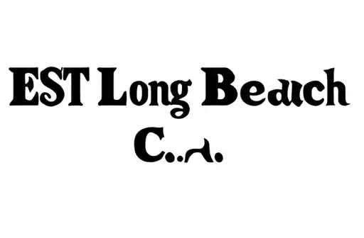 "EST
Long Beach, Ca." tattoo design idea