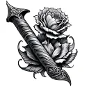 Flail tattoo design idea