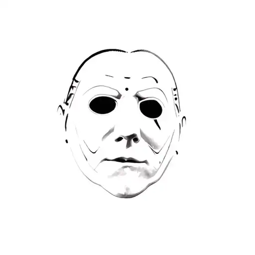 michael myers tattoo design idea
