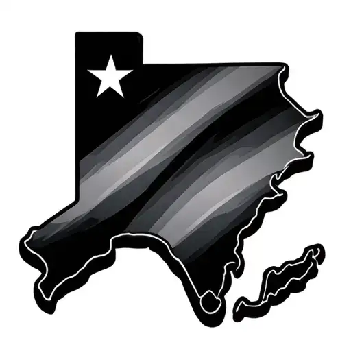 North Carolina state flag tattoo design idea