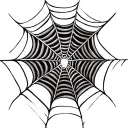 spider web on nipple tattoo design idea