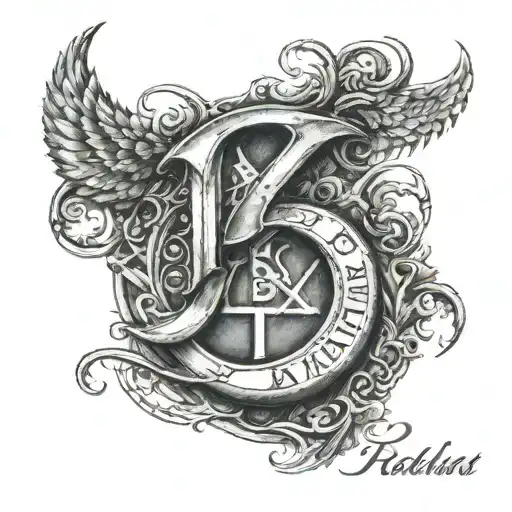 the date “12-03-2006” in roman numeral and underneath write in script “2:24 AM” tattoo design idea