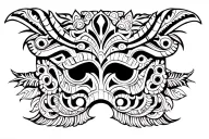 polynesian totem half sleeve chest tattoo tattoo design idea