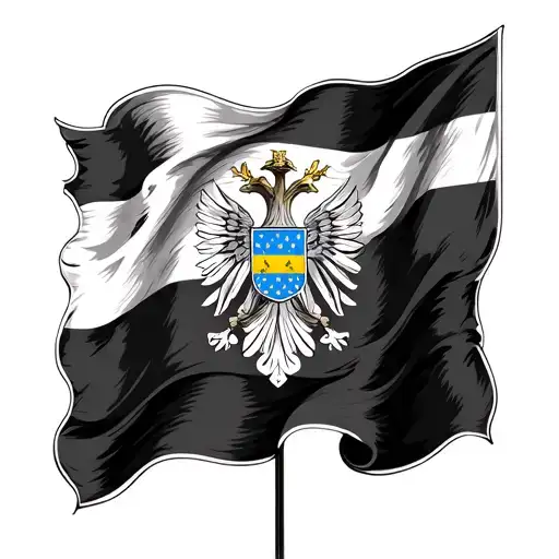 Romanian Flag tattoo design idea