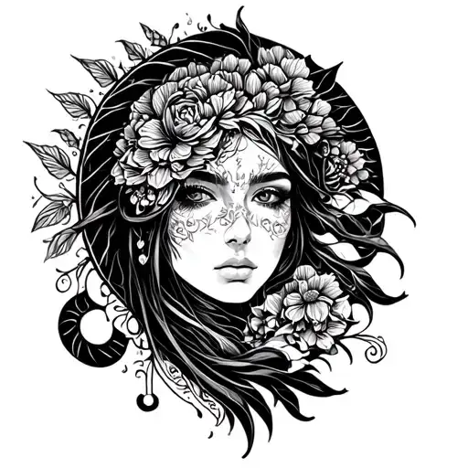 maliketh tattoo design idea