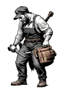 Tattoo for for hardworking man who provides for his family on symbol  tattoo design idea