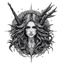 healer edict tattoo design idea