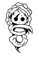 one piece tattoo ruffy und ace tattoo design idea