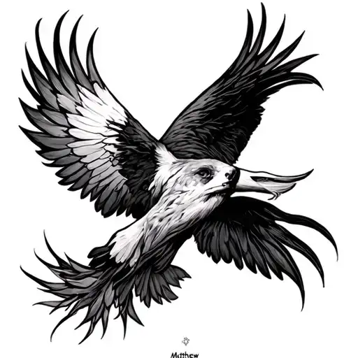 Matthew 19:26 tattoo design idea