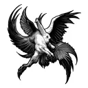 Matthew 19:26 tattoo design idea