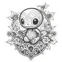 Kodama tattoo design idea