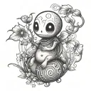 Kodama tattoo design idea