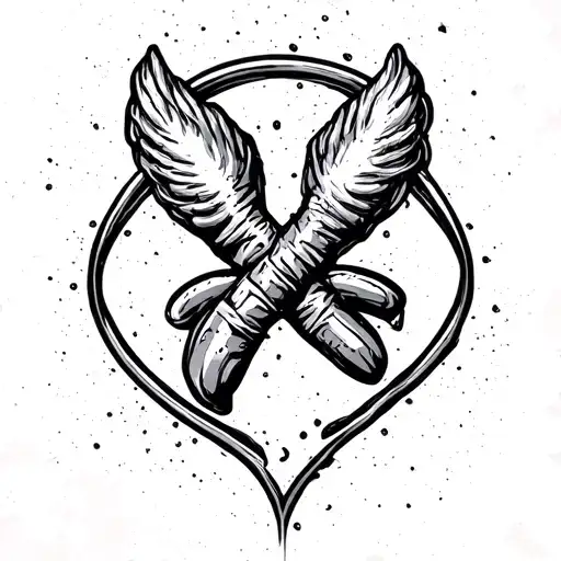 recovery sobriety cocaine drugs tattoo design idea