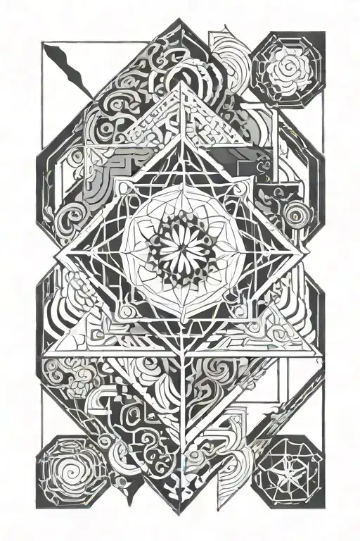 lost soul love faith tattoo design idea