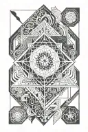 lost soul love faith tattoo design idea