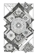 lost soul love faith tattoo design idea