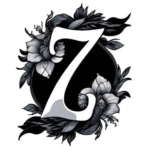 7 And 2 Card tattoo design idea