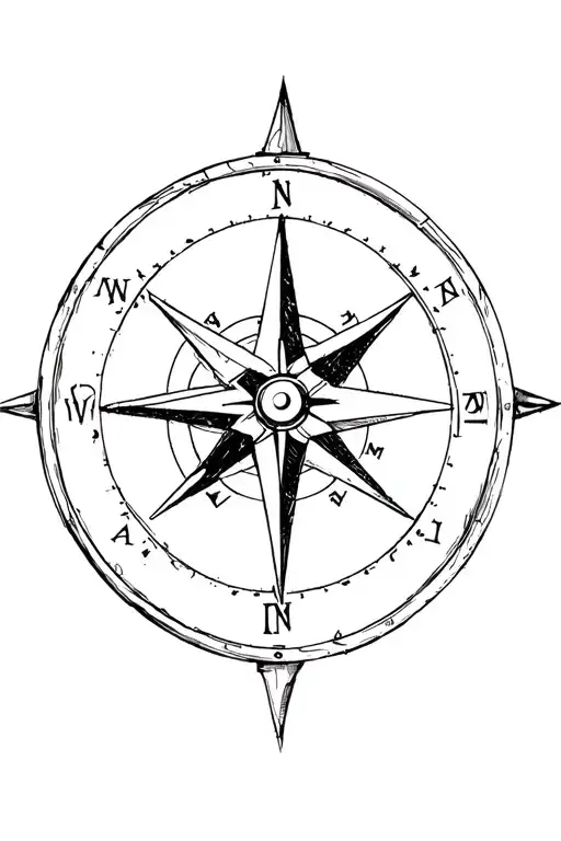 Nautical Compass Ink 22+ Nautical Calf Tattoos in 2026 - BlackInk AI