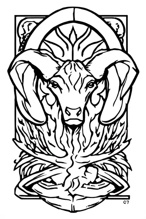 Aries zodiac from California year 1994 chevy cavalier station tattoo design idea