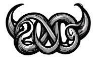 years 2000 2005 2006 infinity symbol intertwined tattoo design idea