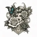 Sissy cuck tattoo design idea