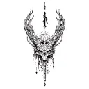 loyalty respect tattoo design idea