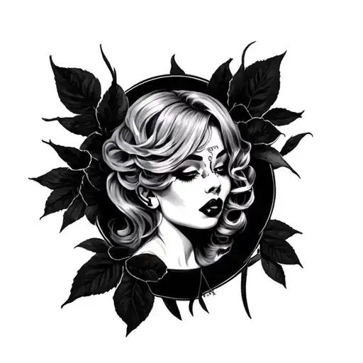 Slut tattoo design idea