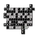 Crossword Puzzle tattoo design idea