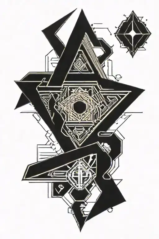 House atreides sigil and motto tattoo design idea