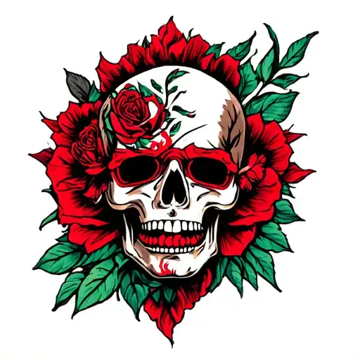 red rising tattoo design idea