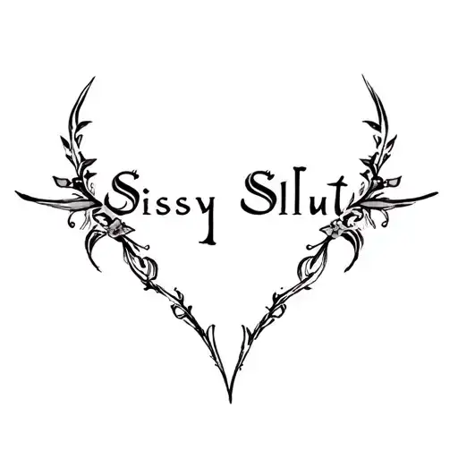 "Sissy Slut" "slave" "womb tattoo" tattoo design idea
