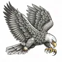 eagle with Philippines 4:13 tattoo design idea