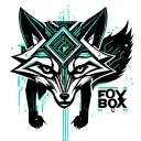 "Fox Box" "Fox Box" Military Fox Box logo tattoo design idea