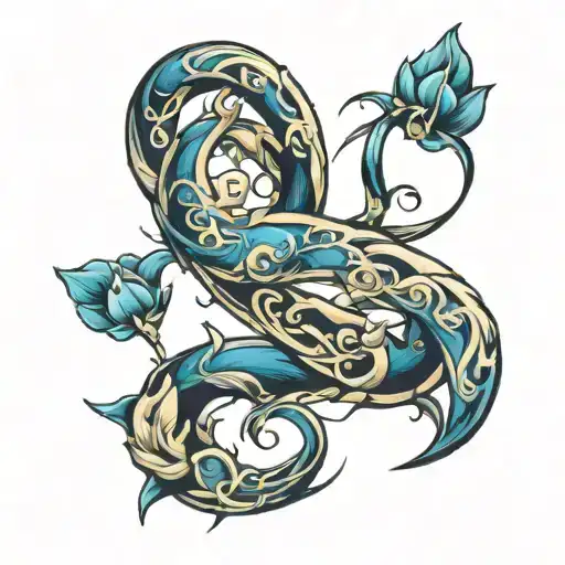 colon cancer tattoo design idea