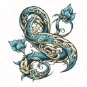 colon cancer tattoo design idea